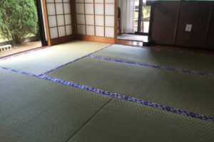表替えした国産畳の和室