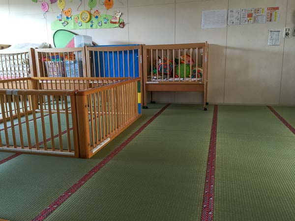 子どもに優しい無染土い草の国産畳の部屋