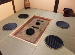 七島イを使用した琉球畳の部屋