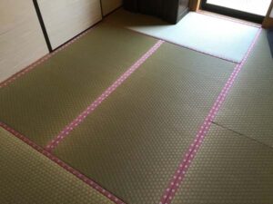 国際い草を使用した特殊な織り方の国産畳
