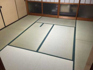 草野さん家の国産畳「京の趣」のお茶室