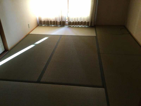国産い草を使用した国産畳の和室