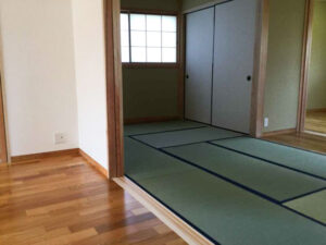 国産い草香る国産畳の和室