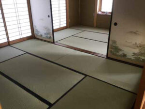 国産い草を扱う佐野畳屋において最高峰の「京の趣」の和室