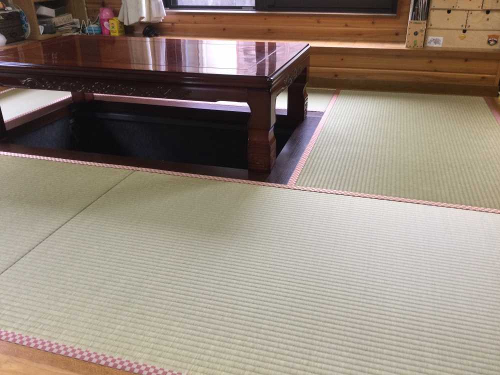 畳張替え完成後の写真