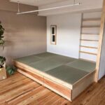 熊本県産い草を使用した和モダンなお部屋