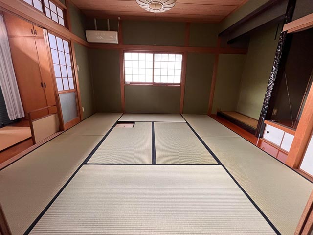 国産い草の畳のお茶室