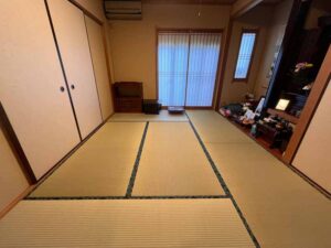 国産畳の和室