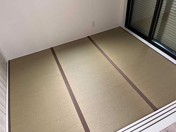 長―い無染土畳表の畳