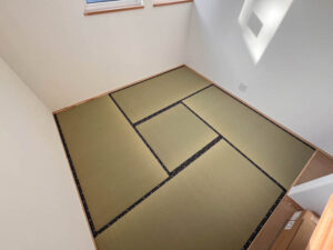 国産い草とおしゃれな畳縁の全体像