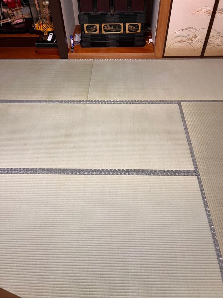 高品質な国産い草の和室
