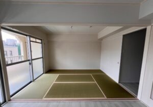 無染土い草の国産畳のお部屋