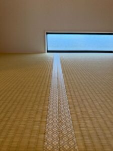 九条縁と無染土い草の国産畳