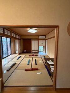 麻とリネンの色鮮やかな畳縁