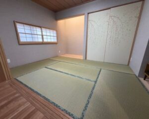 子どもに究極に優しい倉井さんの無染土い草の国産畳