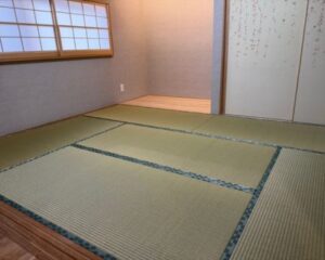 子どもに究極に優しい倉井さんの無染土い草の国産畳