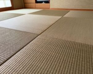七島イを使用した琉球畳の和室