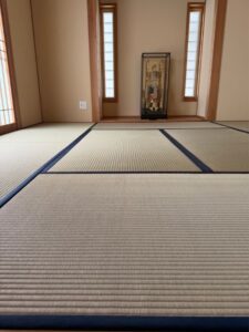 上質な国産い草の国産畳の和室