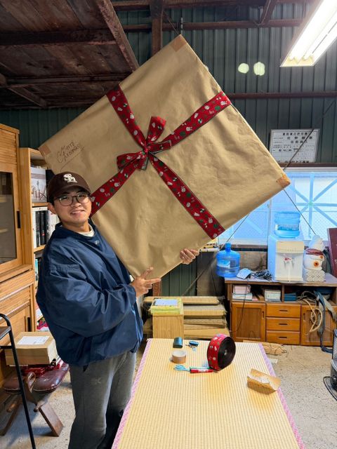 クリスマスプレゼントになった国産い草の置き畳