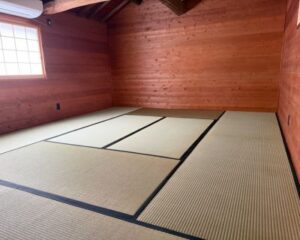 い草農家草野さんの珠玉の逸品「京の趣」の国産い草の和室