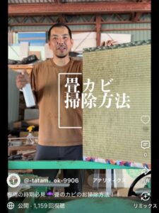 畳にカビが生えた時の対処法の動画の案内