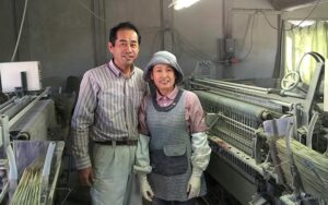 無染土い草を生産する倉井敏夫さん