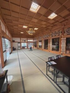 西岸寺様の大広間の国産い草の和室