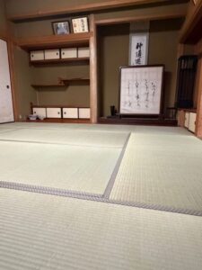 熊本産い草の上質な国産畳の和室
