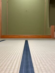 畳縁の模様を綺麗に出したこだわりの茶室の国産畳